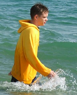 wet hoodie