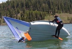Capsize drill